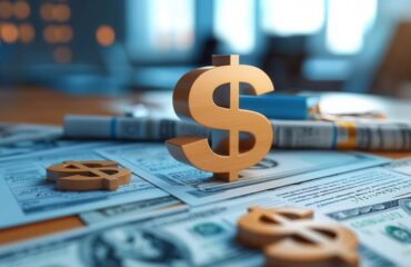 Dollar Sign over Cash